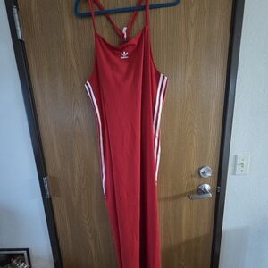 Adidas Women's 3X Red Maxi Dress